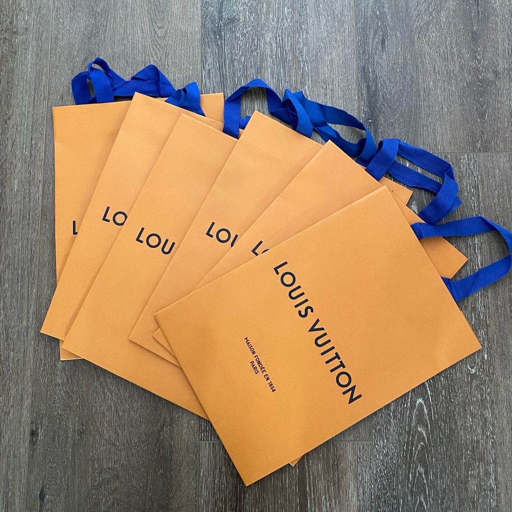 Louis Vuitton Paper Bag Set of 6